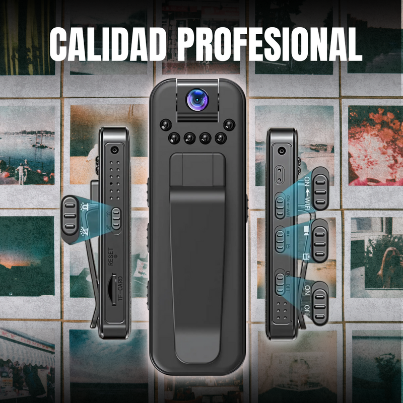 CAMARA ESPIA DE CLIP ESPIA WIFI